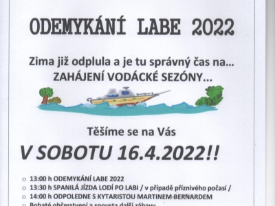 Odemykání Labe 2022